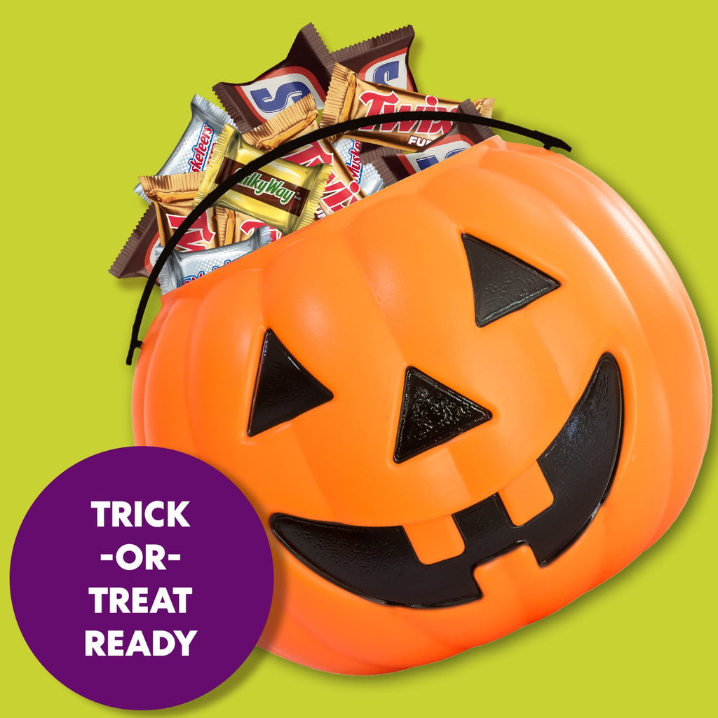 Snickers, Twix, Milky Way & 3 Musketeers Minis Halloween Candy Assortment - 150 Ct Bulk Bag
