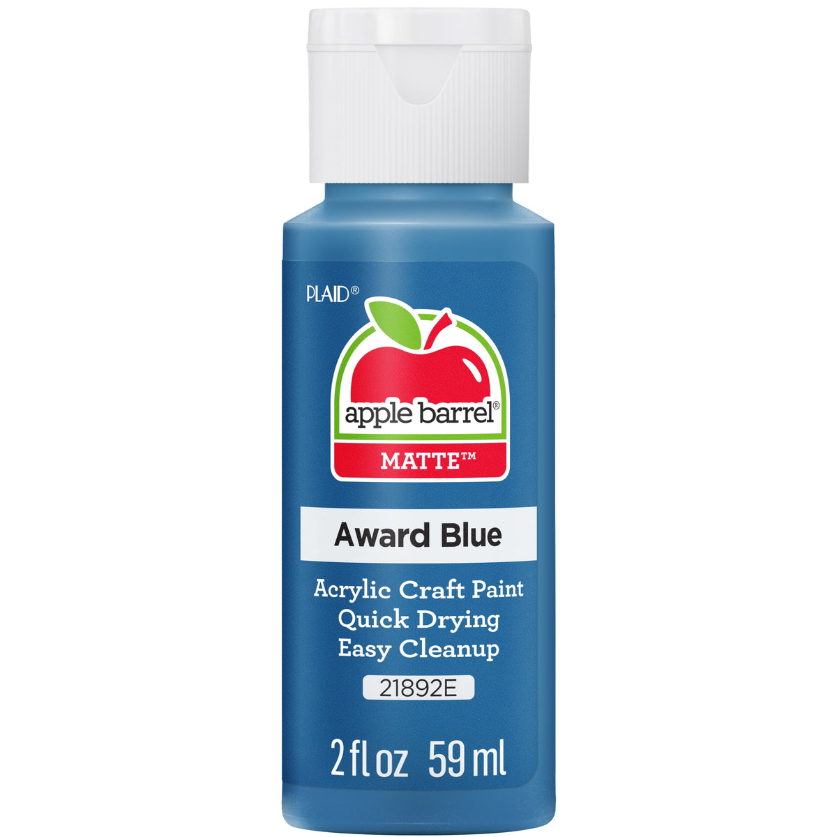 Apple Barrel Acrylic Craft Paint, Matte Finish, Pumpkin Orange, 2 fl oz