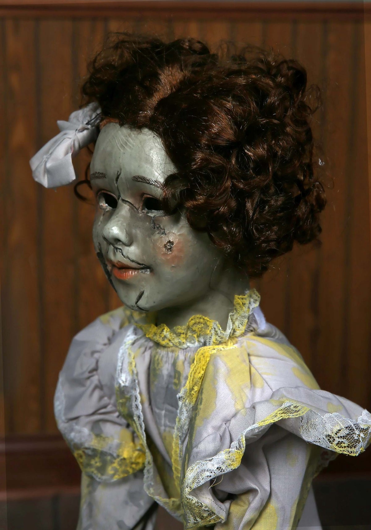 Seasonal Visions Animated See-Saw Dolls Halloween Decoration - 36 in x 48 in