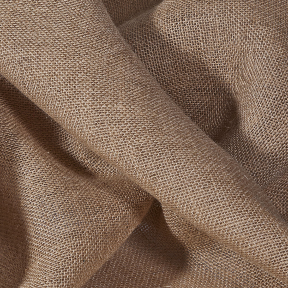 (2 pack) Love, Laugh, Craft Natural Burlap Precut Fabric, 46"W x 2-Yards, Brown