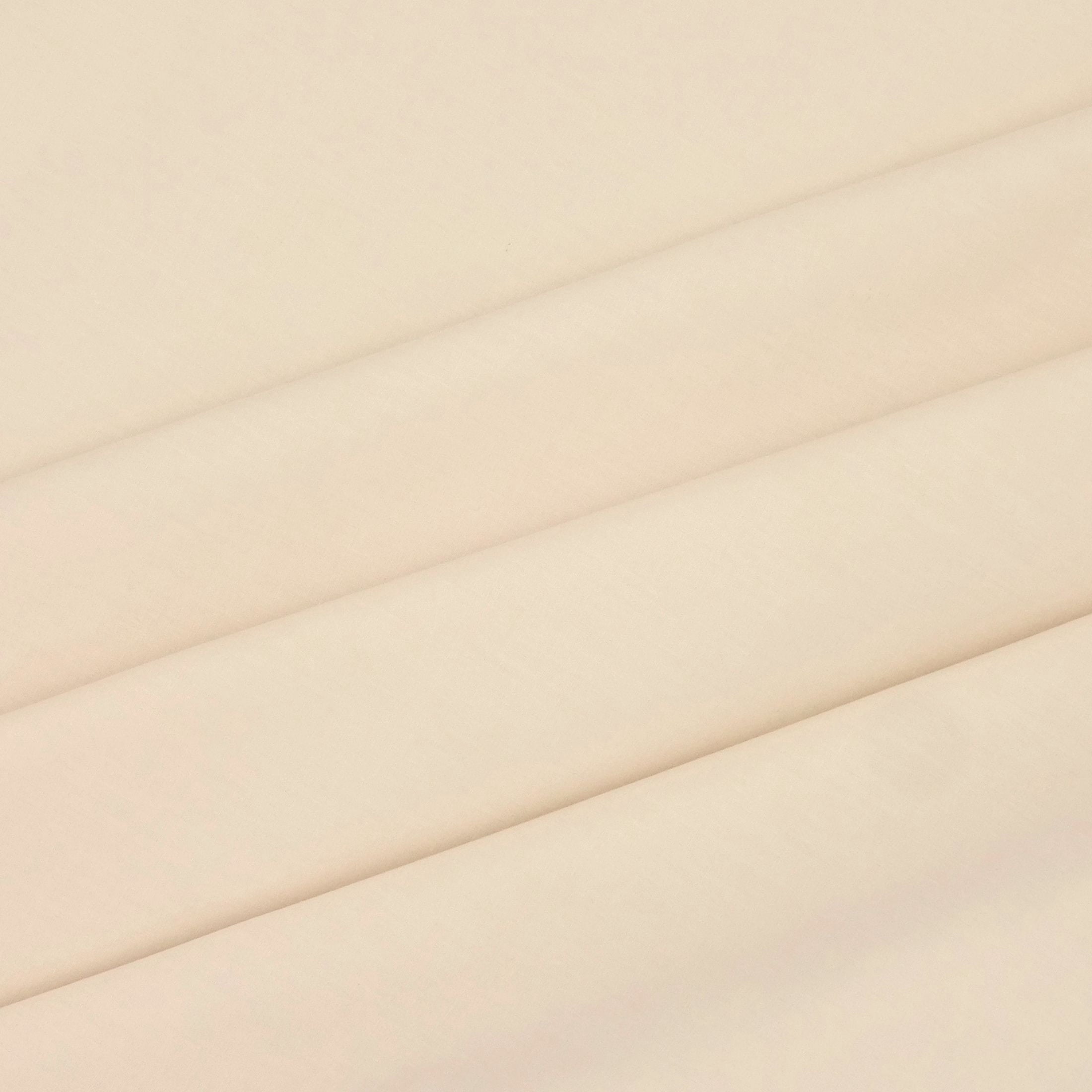 Shason Textile 2 Yard Cut Poly Cotton Fabric, Linen, 44" Wide for Craft & Quilting Projects