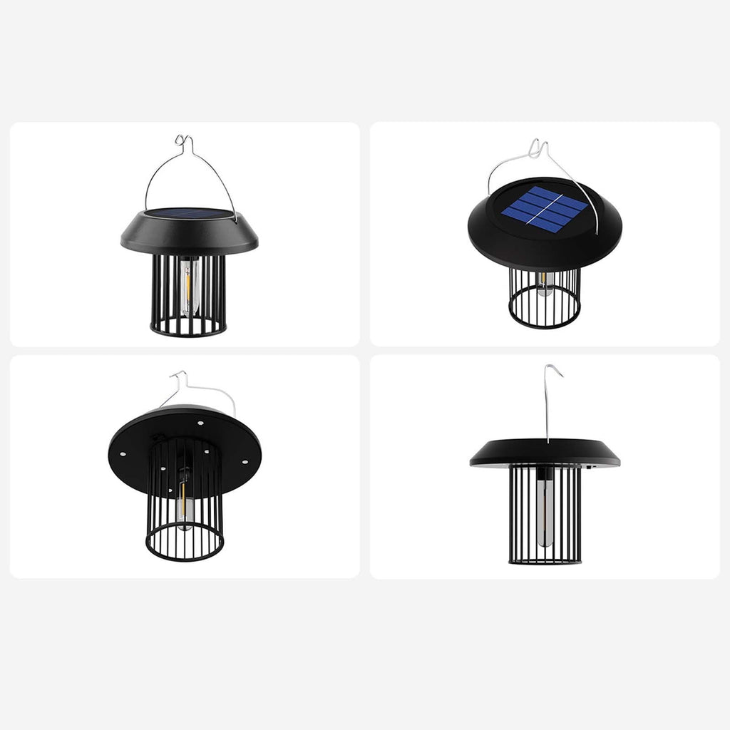 Qocolhg Solar Lanterns Outdoor Waterproof Solar Powered Hanging Lanterns Outdoor Lights Garden Patio Yard Decorative Lights Camping Solar Lanterns for Patio Yard Porch, Clearance
