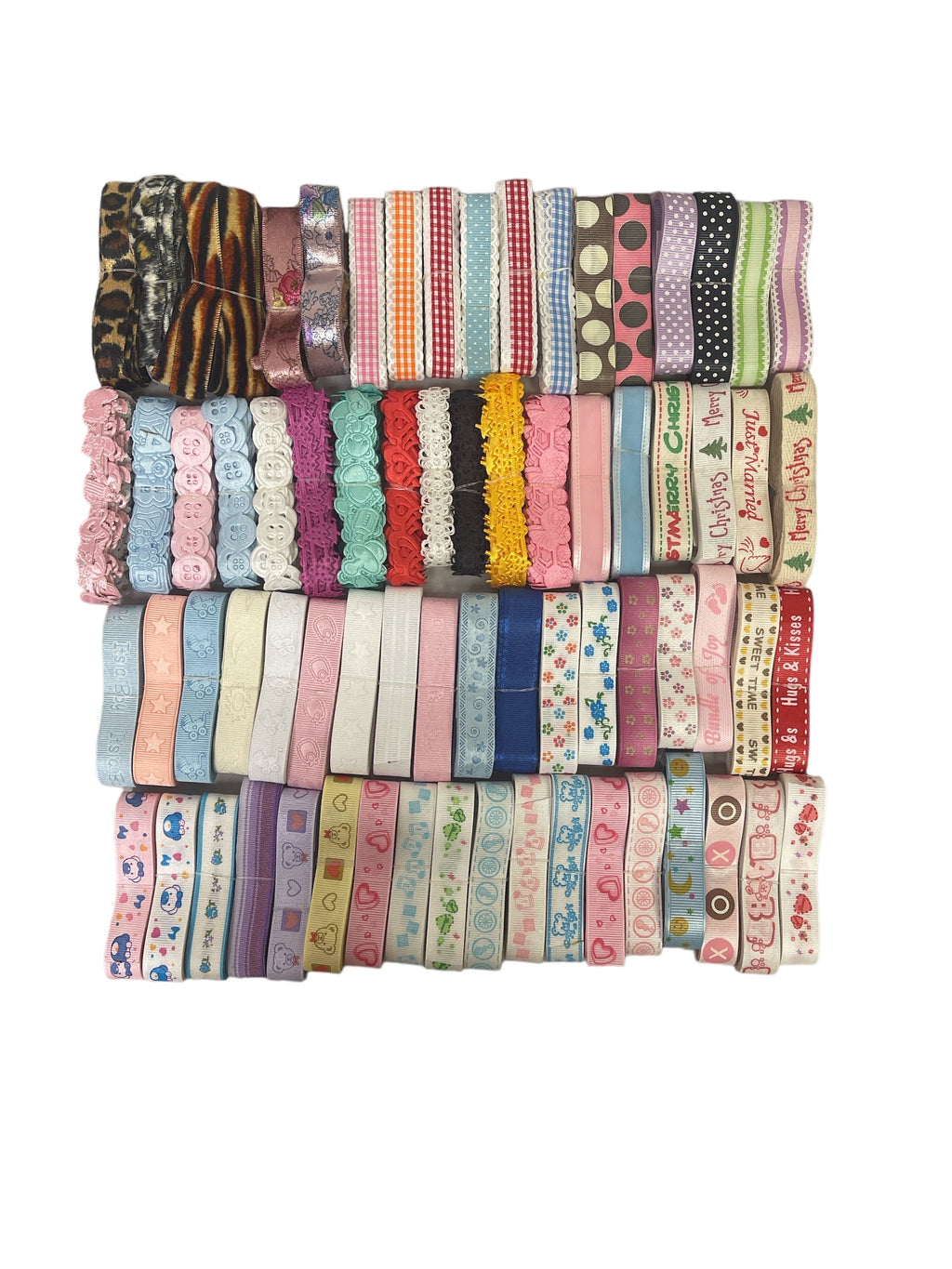 Charmed Assorted 5/8" Ribbon 72 Bunches 144 Yards Arts Crafts and Scrapbooking