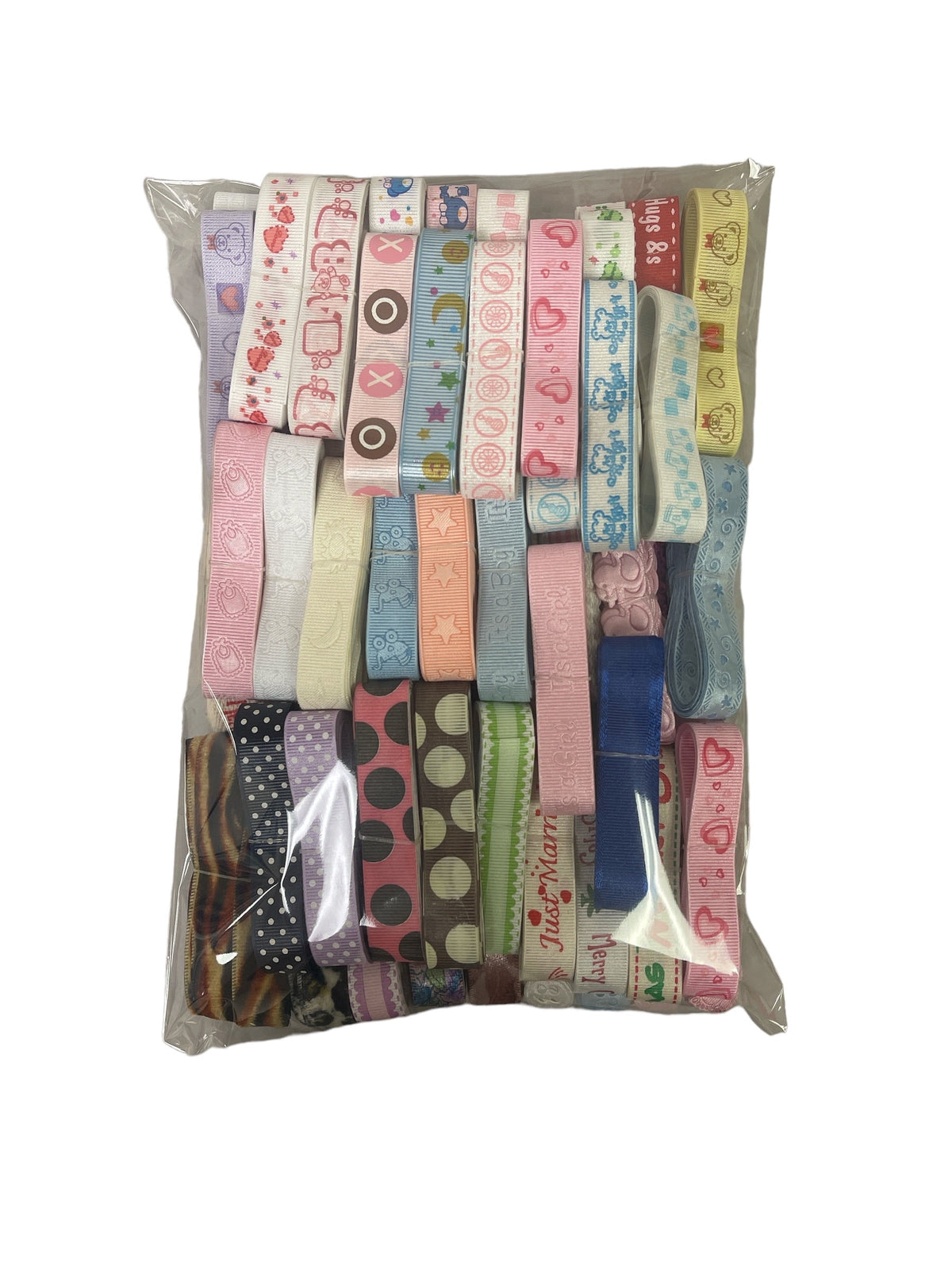 Charmed Assorted 5/8" Ribbon 72 Bunches 144 Yards Arts Crafts and Scrapbooking