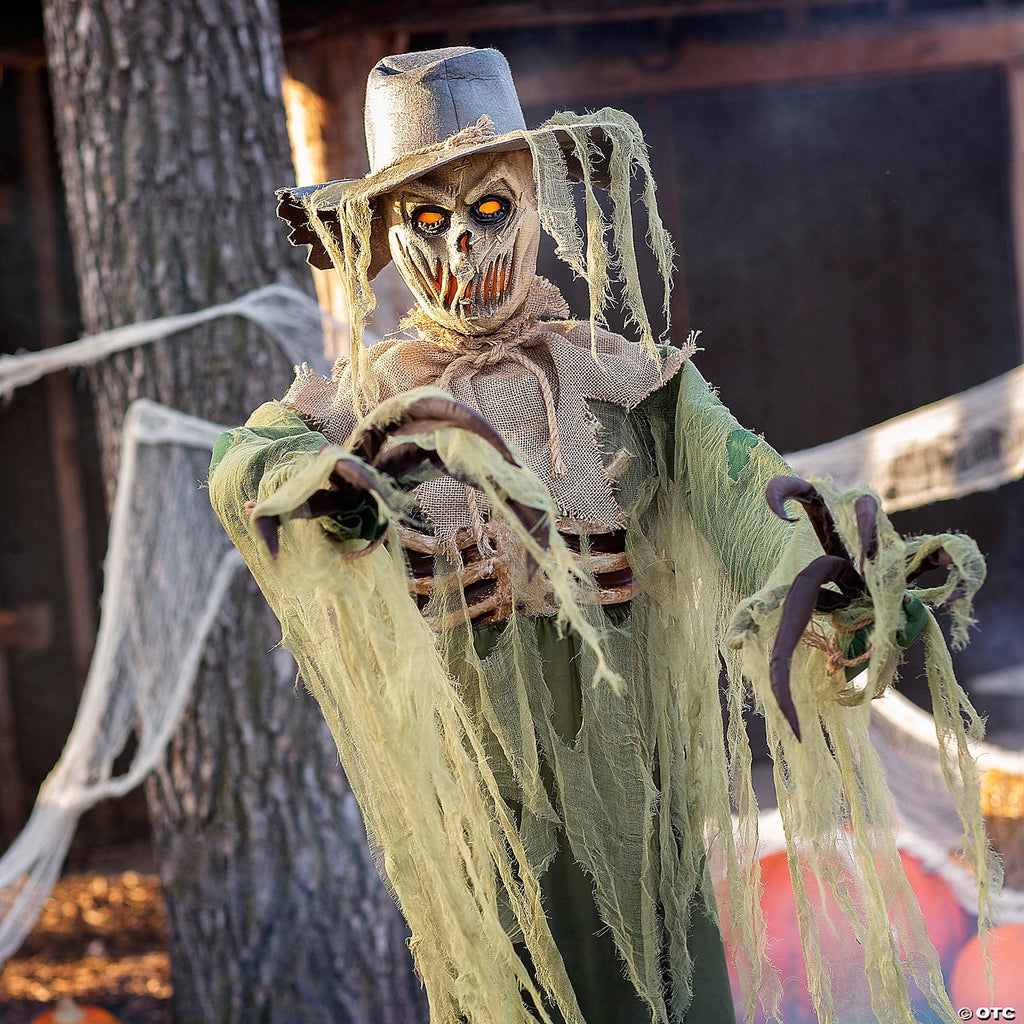 Tekky Toys TT59506 6 Ft. Animated Inferno Scarecrow Halloween Decoration