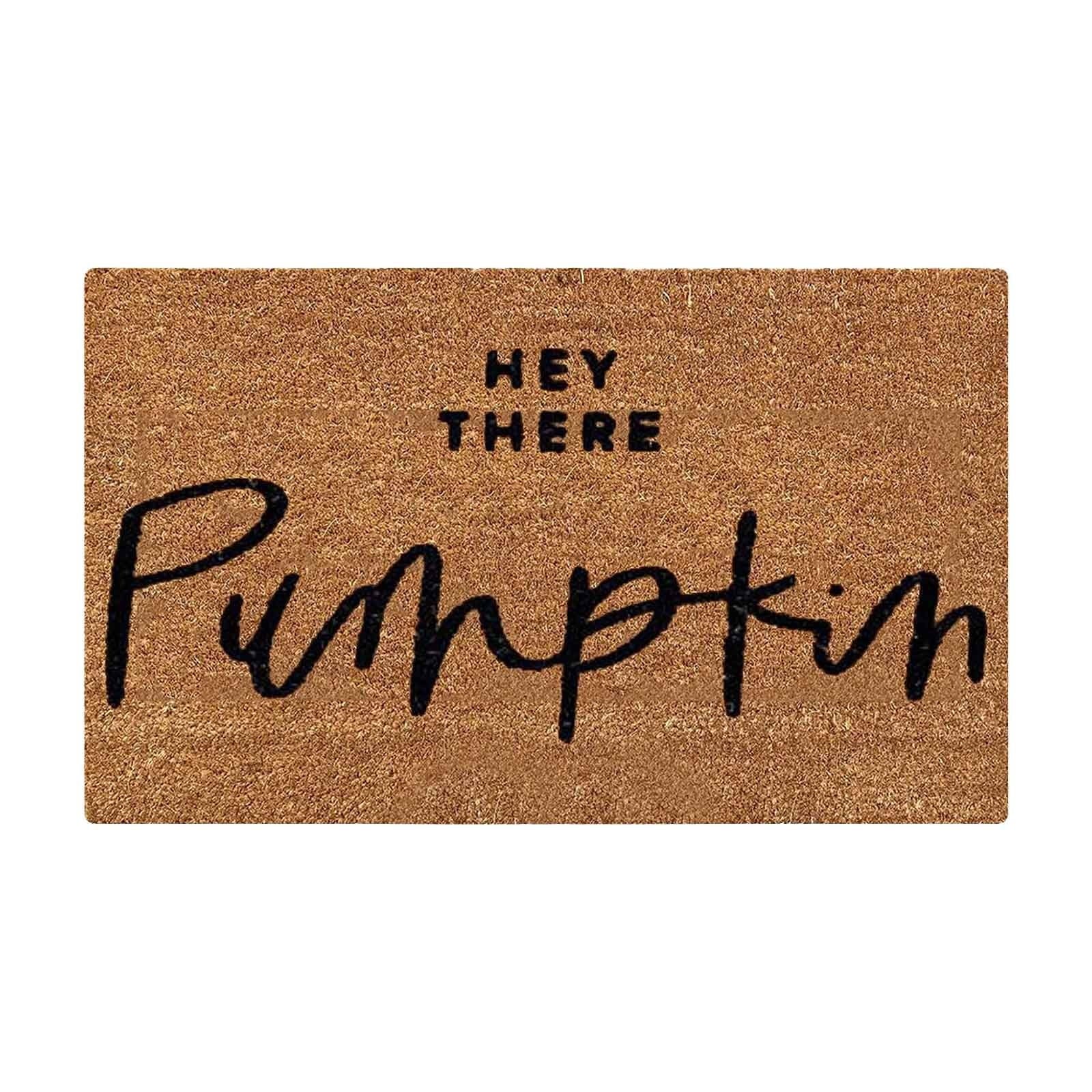 Halloween Spooky Printed Doormat, Soft Absorbent Non-Slip Rugs for Front Door Bathroom Kitchen Entryway, Halloween Decorations
