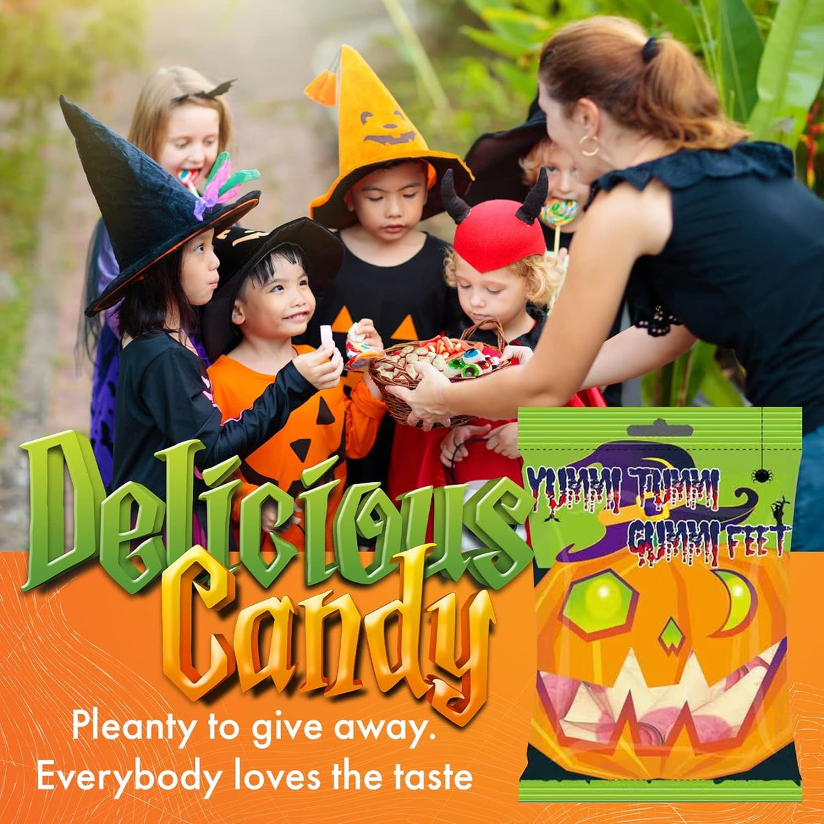 Fusion Select Halloween Gummy Candy Spooky Gummies Candy Food Snacks - Creepy Party Bag Favors For Trick Or Treat - Scary Novelty Chewy Bites (Eyeballs Gummy)