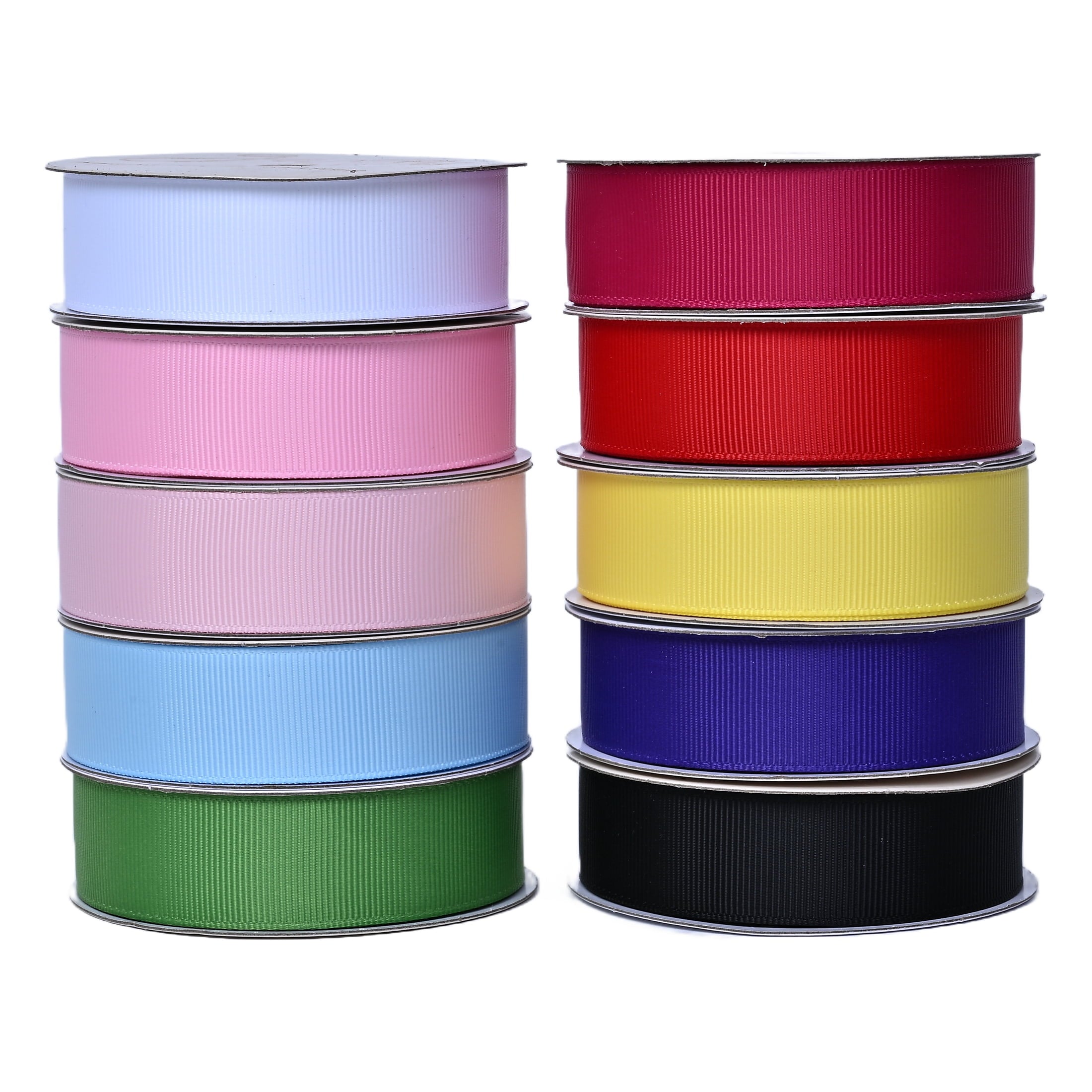 Gwen Studios 5/8" WhiteGrosgrain Ribbon, 7 Yards
