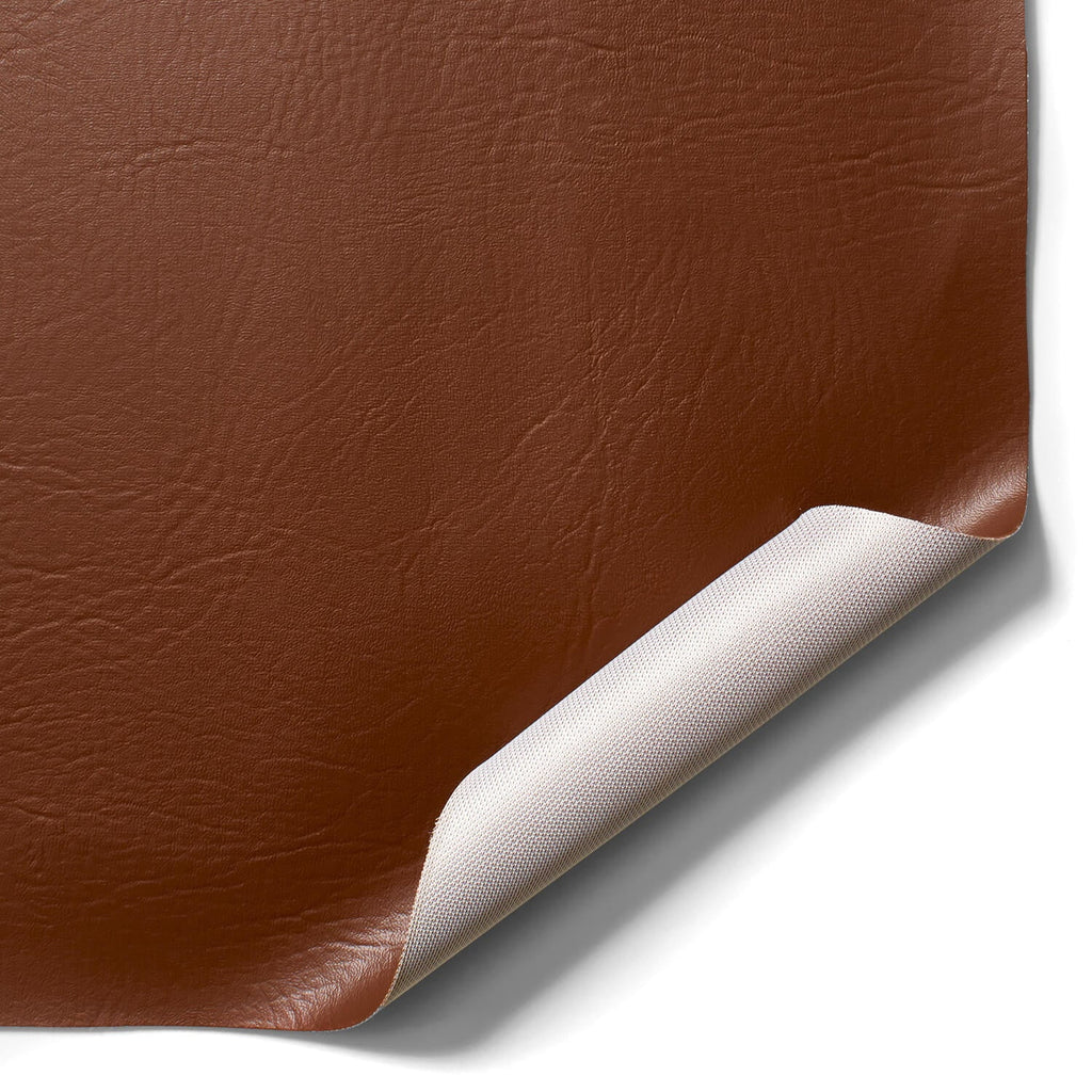 Ottertex 54" Vinyl 100% Polyester Faux Leather Craft Fabric By the Yard, Black