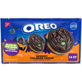 OREO Green and Orange Creme Chocolate Sandwich Cookies, Halloween Cookies, 14 Snack Packs
