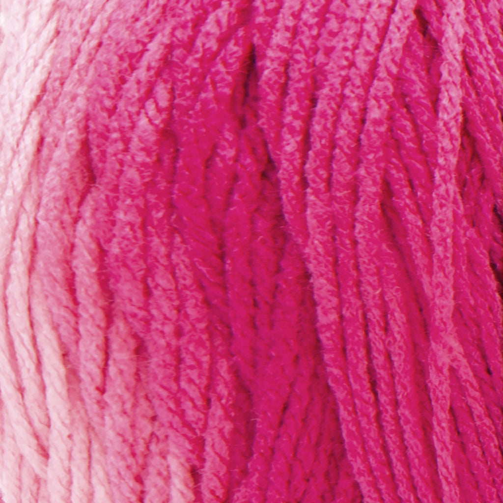 Red Heart Super Saver Ombre Yarn, Violet, 10oz(283g), Medium, Acrylic