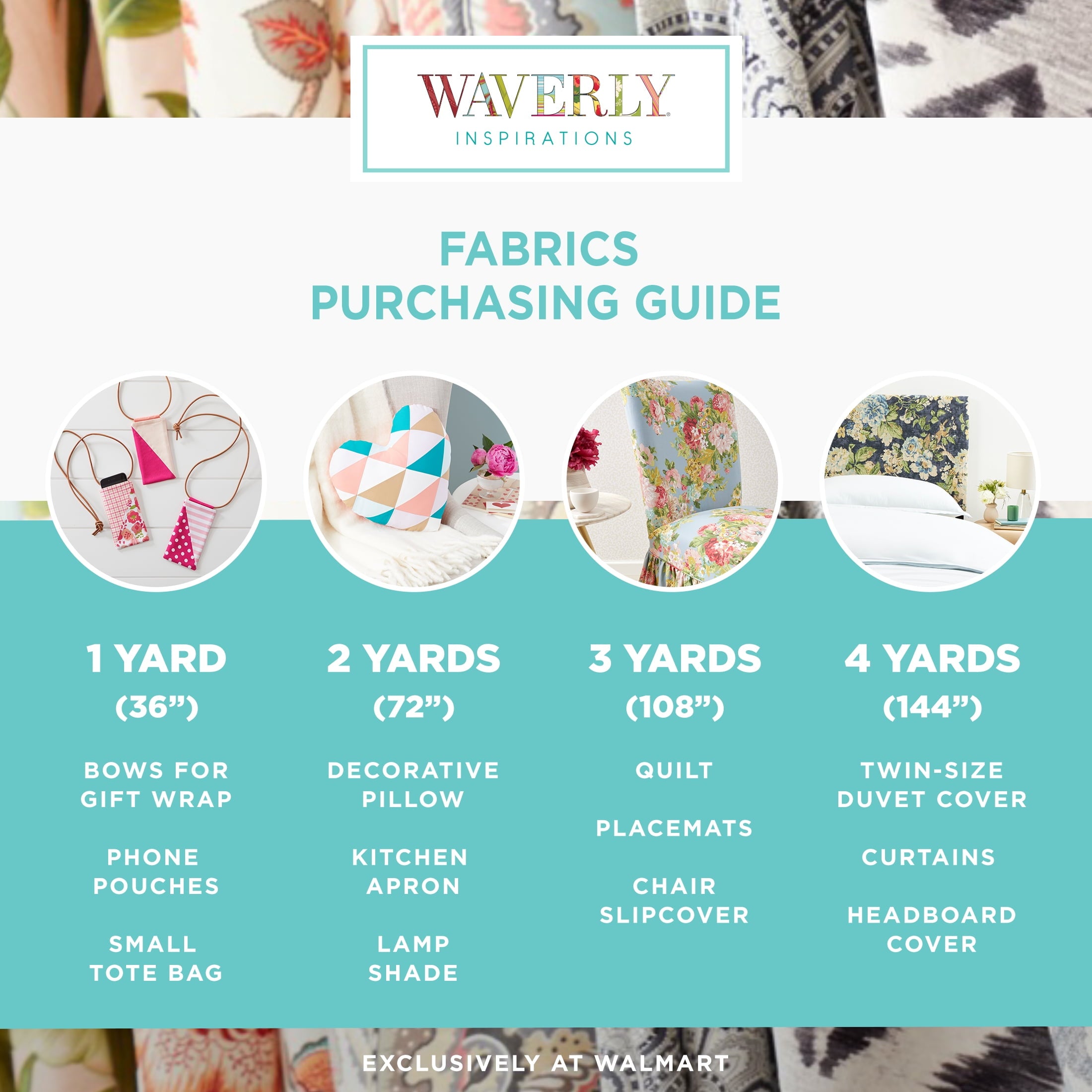 Waverly Inspirations 1 Yard Cut 100% Cotton Small Gingham Print Fabric, Poppy Red, 44" Wide for Quilting & Sewing