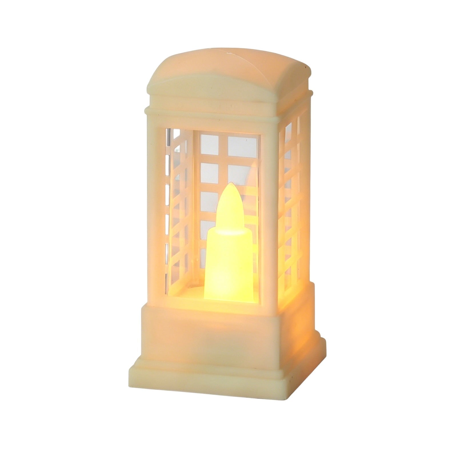 Djiypn Mini Lanterns 2Pack LED Small Lanterns Decorative Indoor Outdoor Hanging Lantern Decorative Candle Light Farmhouse Decor for Weddings Western Camping Party Halloween Christmas Decorations