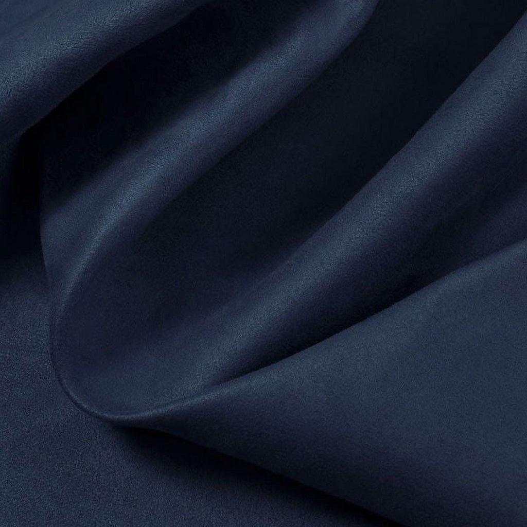 Mybecca Suede 58" Width - 100% Polyester Faux Craft Fabric By the Yard - Color: Black