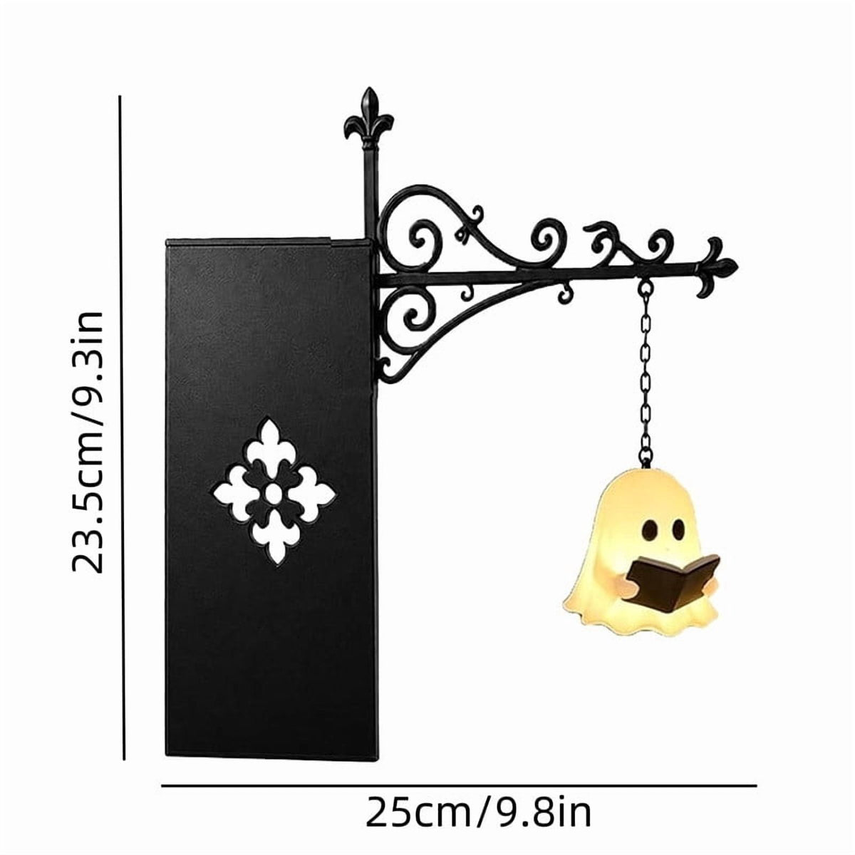 Halloween Decorations Indoor, 17'' Hanging Spooky Halloween Lanterns for Home Room Door Party Supplies