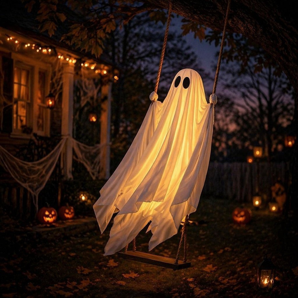 XGFHYJEH Halloween Decorations LED Candle Lights, 3pc Pumpkin Lantern, Halloween Indoor Decor, Halloween Table Decoration Ornament for Home Room Party