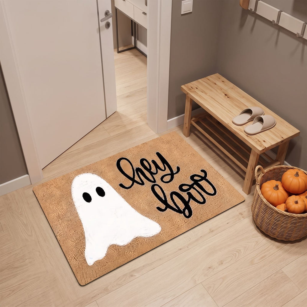 Autumn Door Mat for Entryway, 16x24 Inch, Fall-Themed Floor Doormat for Home Decor, Non-Slip Rug Mat for Living Room, Kitchen, Bedroom, Gifts for Fall Lovers (E)