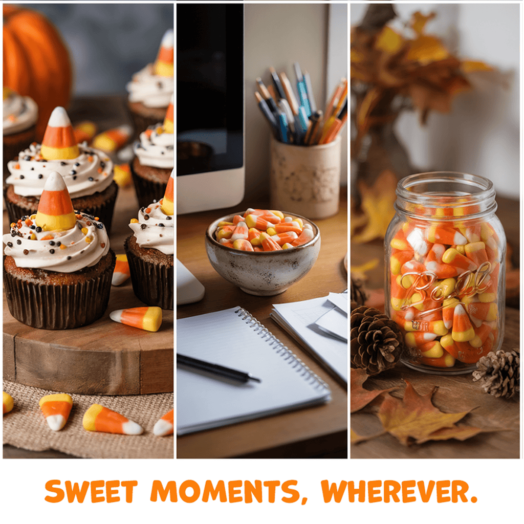 Candy Corn 10 oz, Classic Halloween Candy, Sweet Fall Treats for Party Favors, Trick or Treat, Candy Bowls