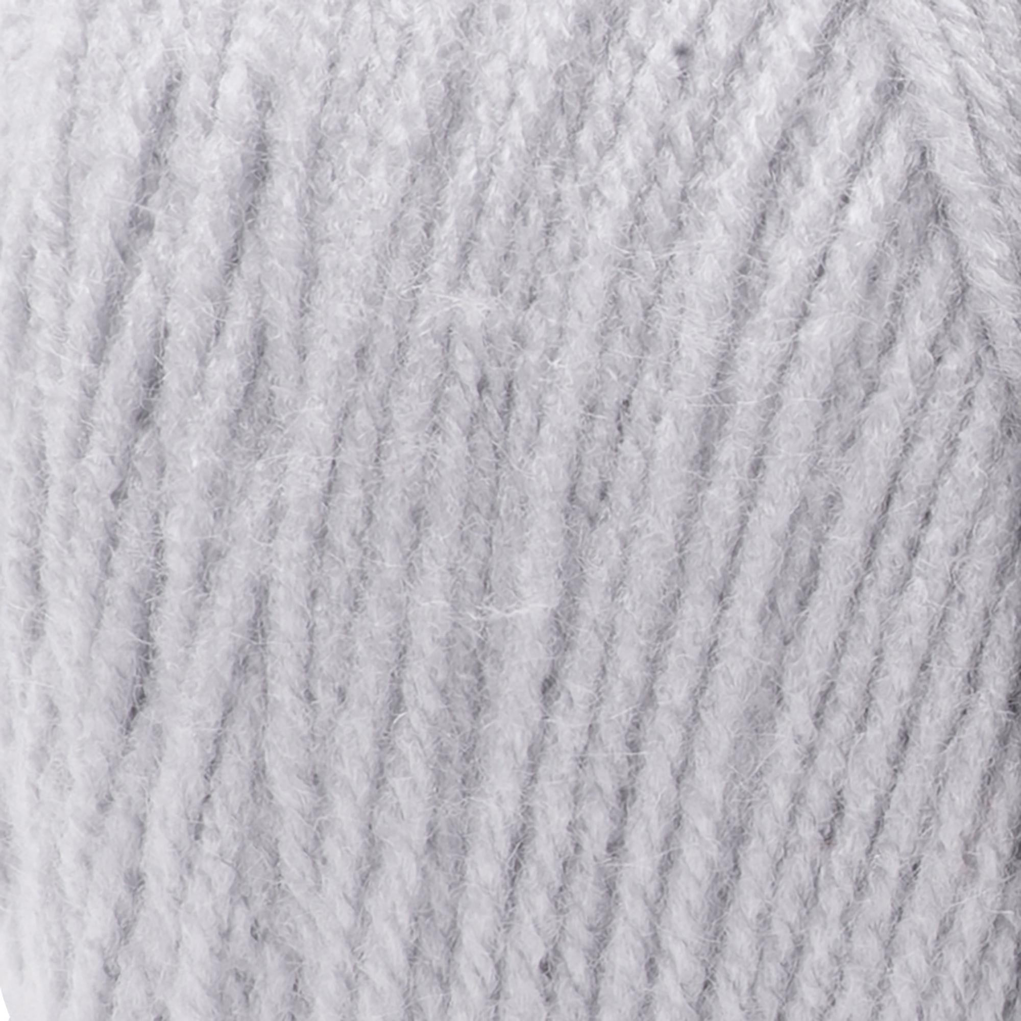 Red Heart Super Saver Jumbo Yarn, Light Grey, #4 Medium, Acrylic, 14oz/396g, 744 Yards
