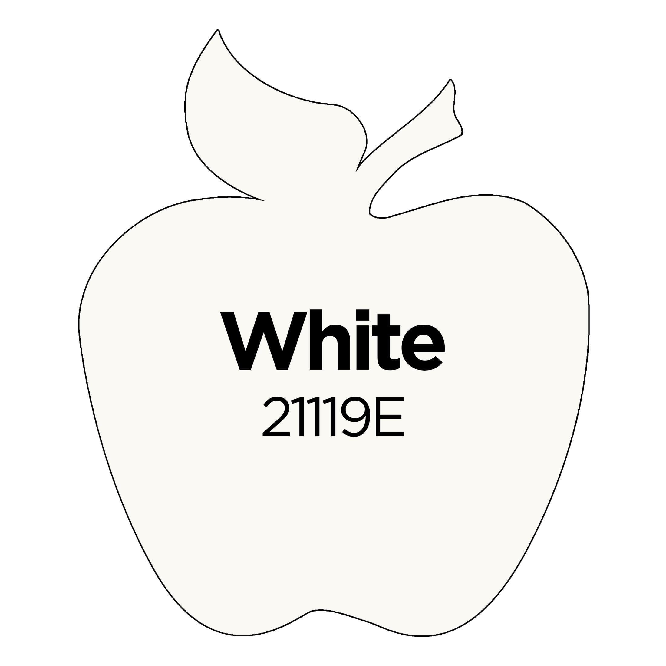 Apple Barrel Acrylic Craft Paint, Matte Finish, White, 16 fl oz.