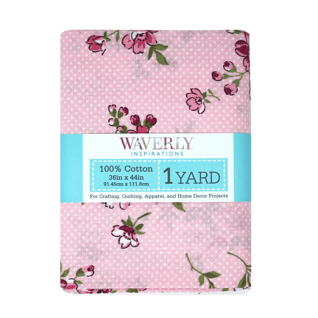 Waverly Inspirations 1 Yard Cut 100% Cotton Prints Fabric Floral 44" Wide for Quilting & Sewing