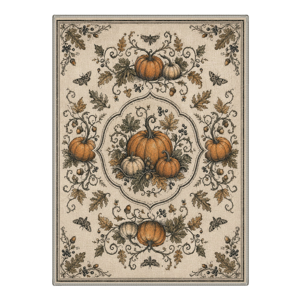 GENIMO 2'x3' Halloween Doormat, Washable Non Slip Soft Whimsical Cat Outdoor Door Mat for Front Door Covered Porch Patio Entryway, Rustic Black