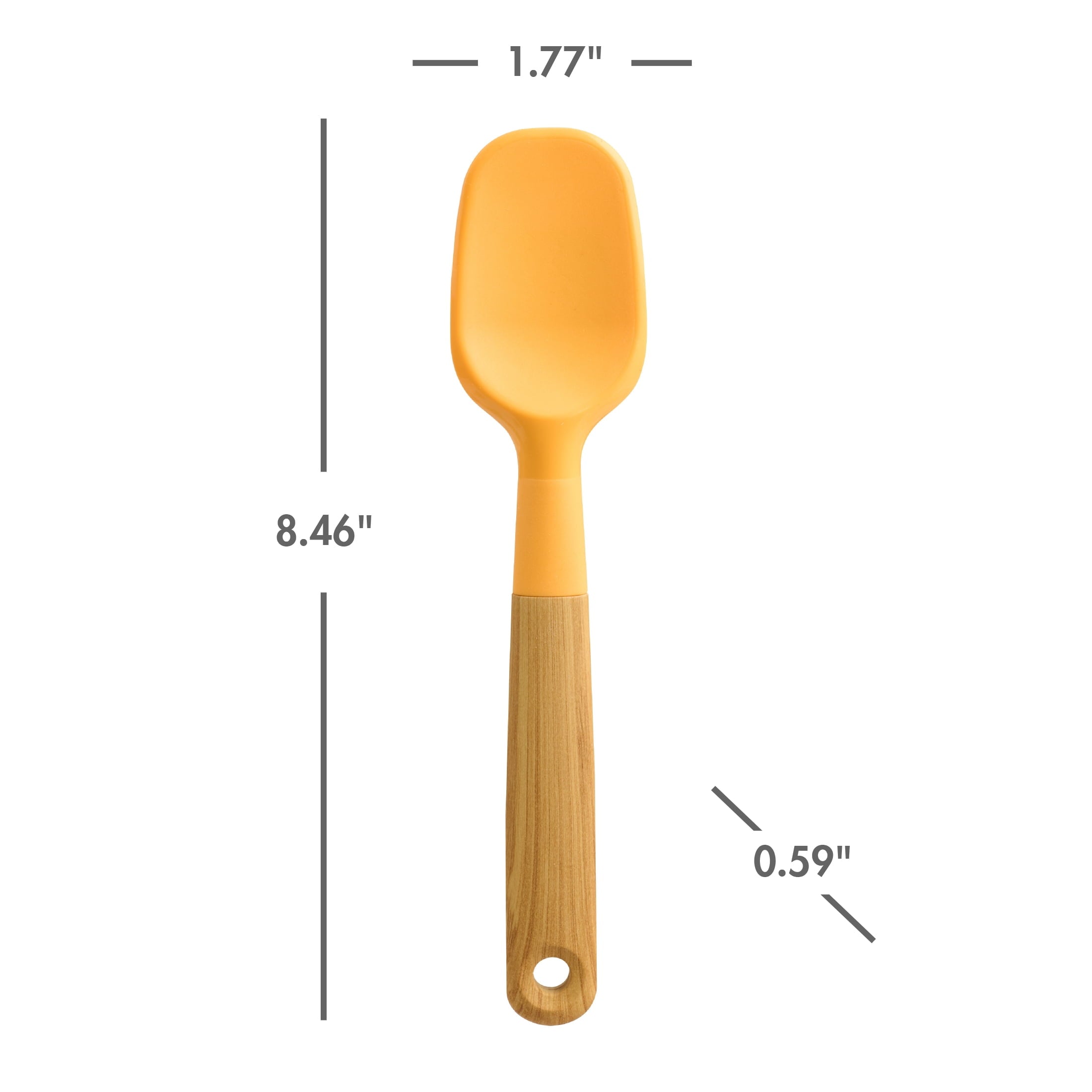 Way To Celebrate 5-Piece Mini Baking Tools, Orange, Green, Purple