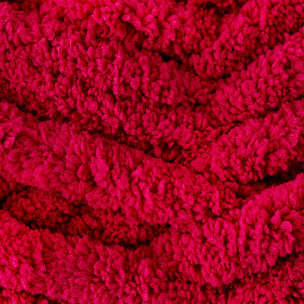 Mainstays Chunky Chenille Yarn, 31.7 yd, Ivory, 100% Polyester, Super Bulky