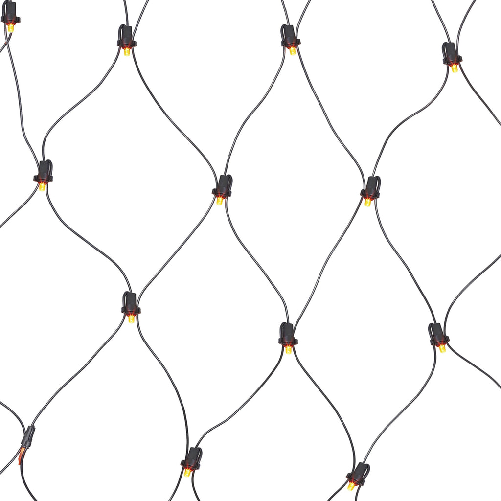 Indoor/Outdoor 50-Count LED Net Lights, Multicolor, 4' x 4', Halloween by Way To Celebrate