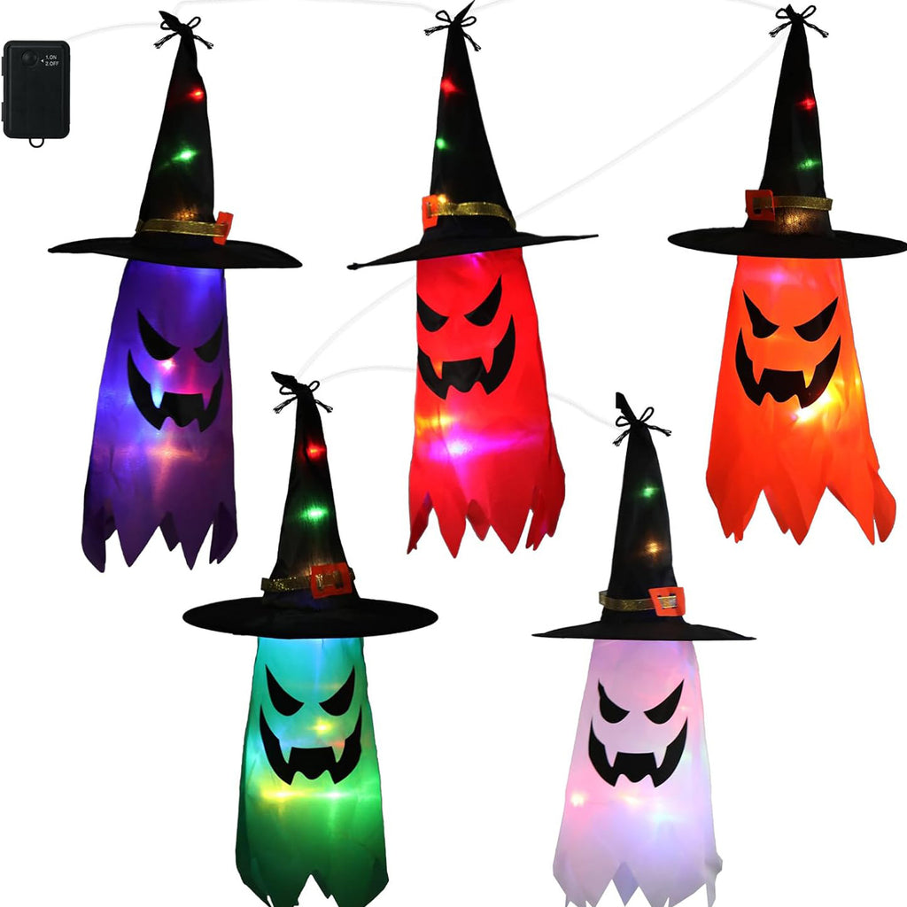 MYFLOCY Halloween String Lights Indoor Outdoor Porch Courtyard Decorations ( Orange Pumpkin )