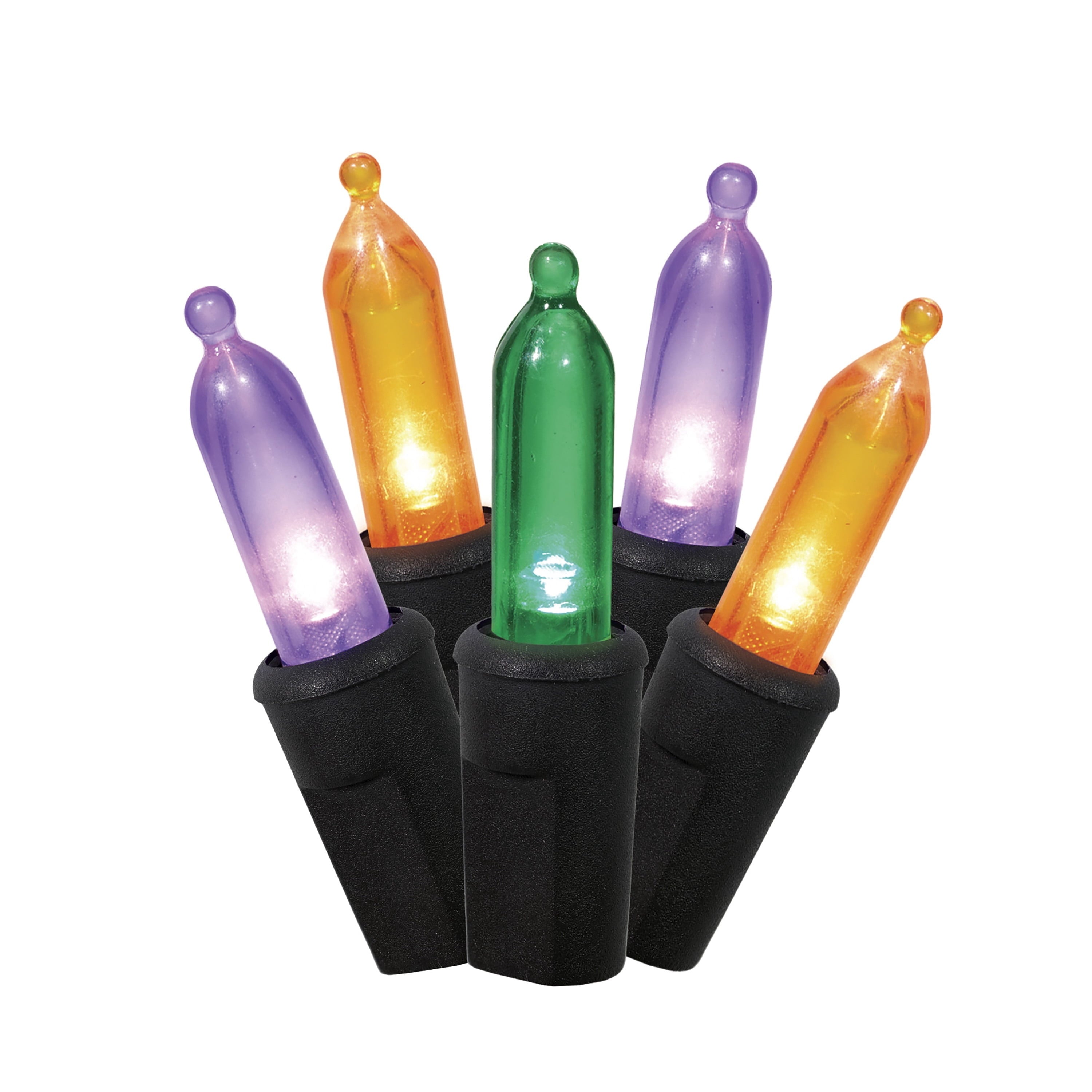 Indoor/Outdoor 200-Count LED Mini String Lights, Multicolor, 39', Halloween by Way To Celebrate