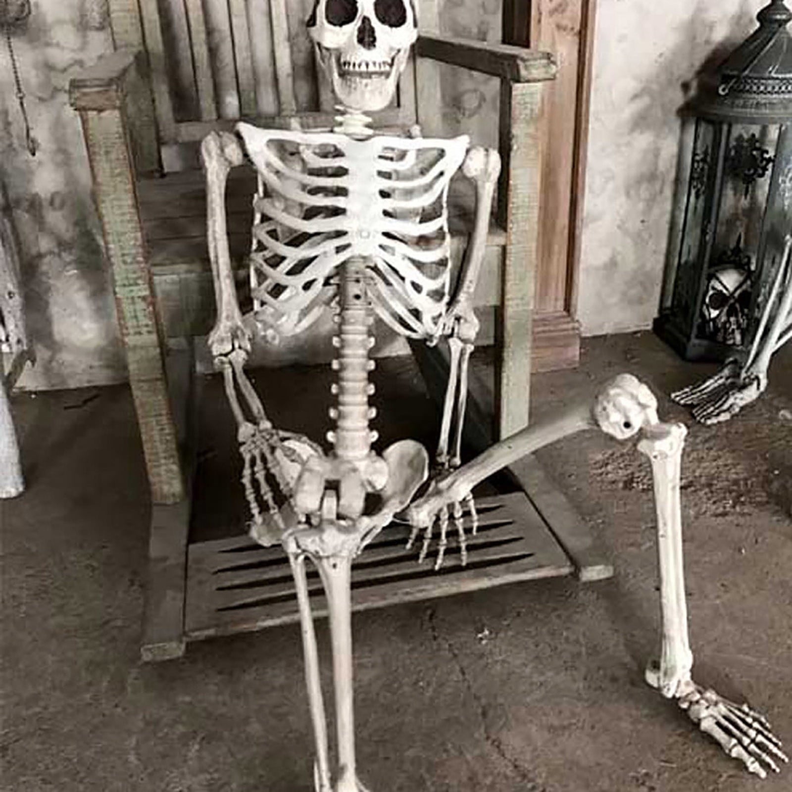 Ruziyoog Halloween Skeleton Ghosts Grim Reapers for Halloween Decorations