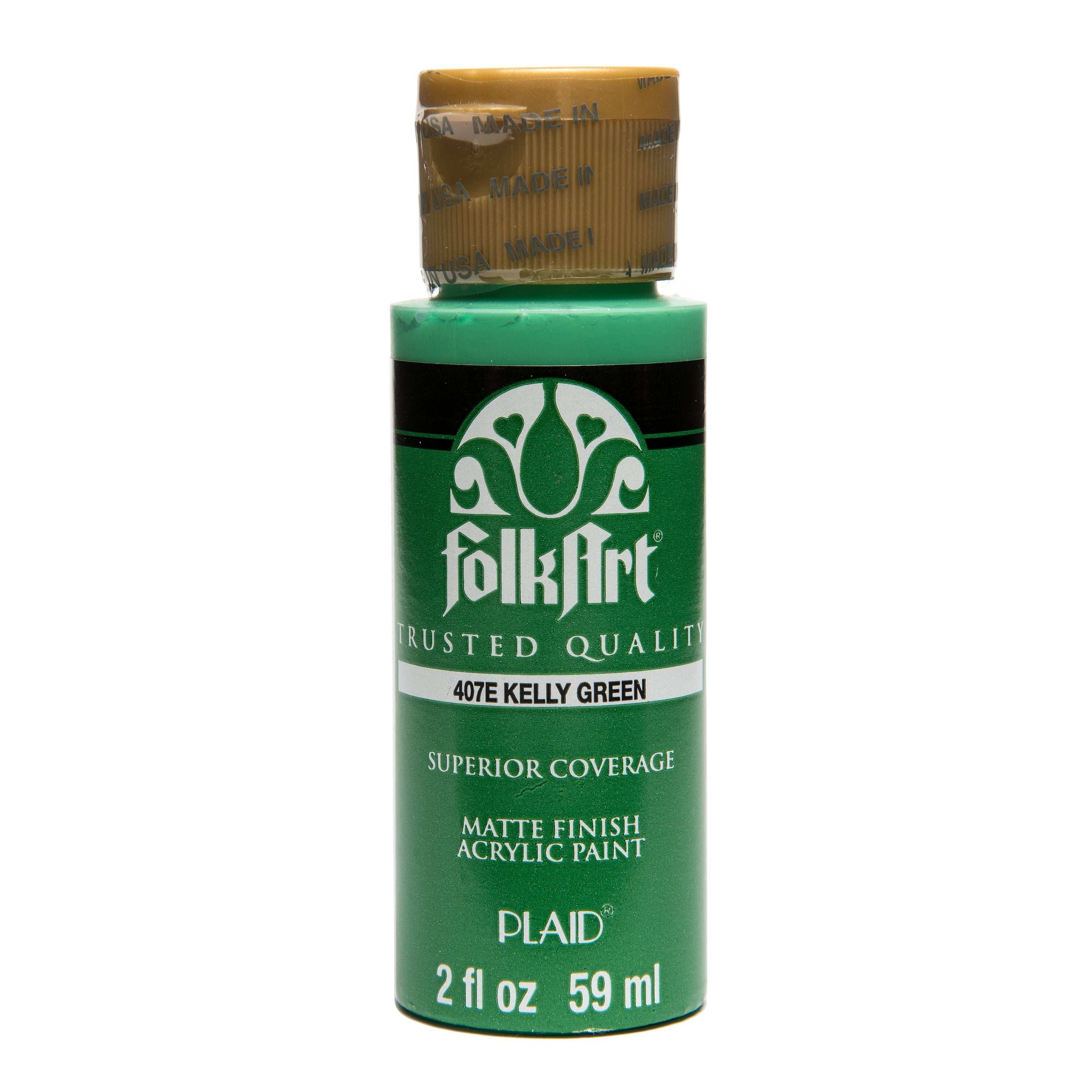 FolkArt Acrylic Craft Paint, Matte Finish, Wicker White, 2 fl oz
