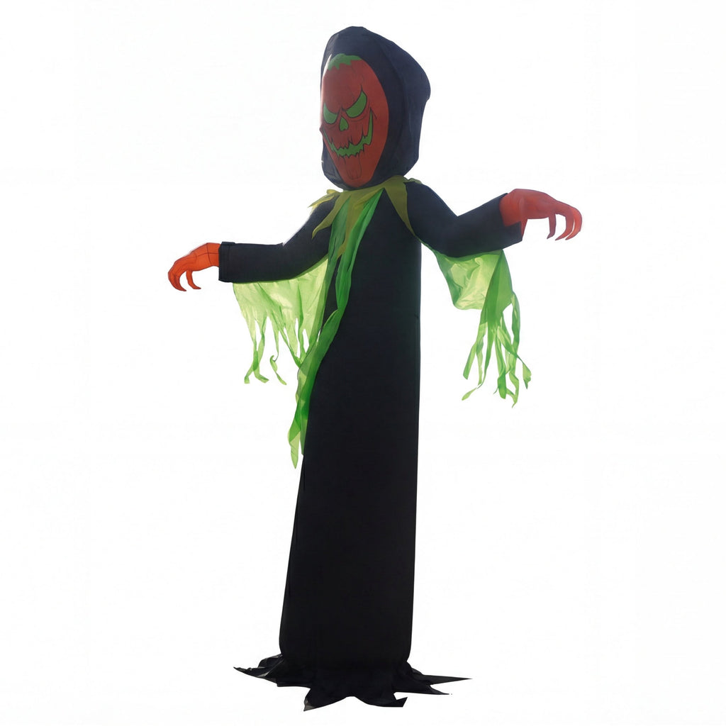 20 ft LED Inferno Pumpkin Reaper Halloween Inflatable