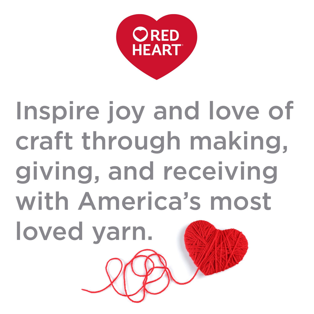Red Heart Super Saver Ombre Medium Acrylic Green Apple Yarn, 482 yd