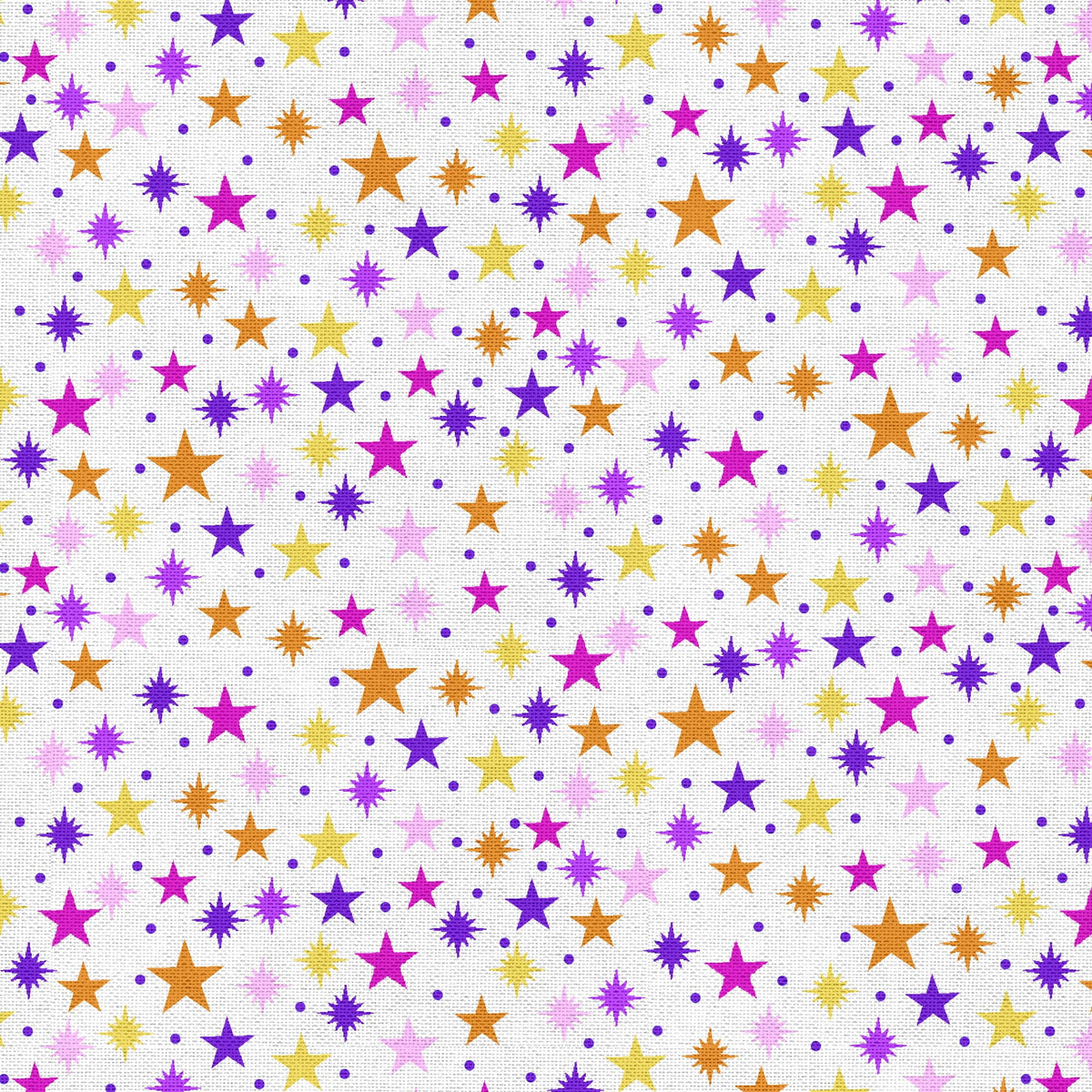 Create It 18" x 21" Cotton Galaxy Precut Sewing & Craft Fabric Bundle, Multicolor 5 Piece