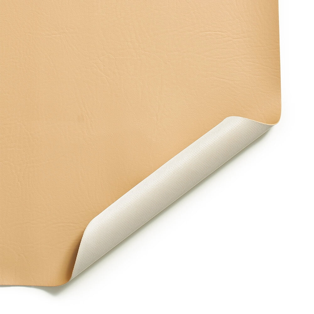 Ottertex 54" Vinyl 100% Polyester Faux Leather Craft Fabric By the Yard, Black