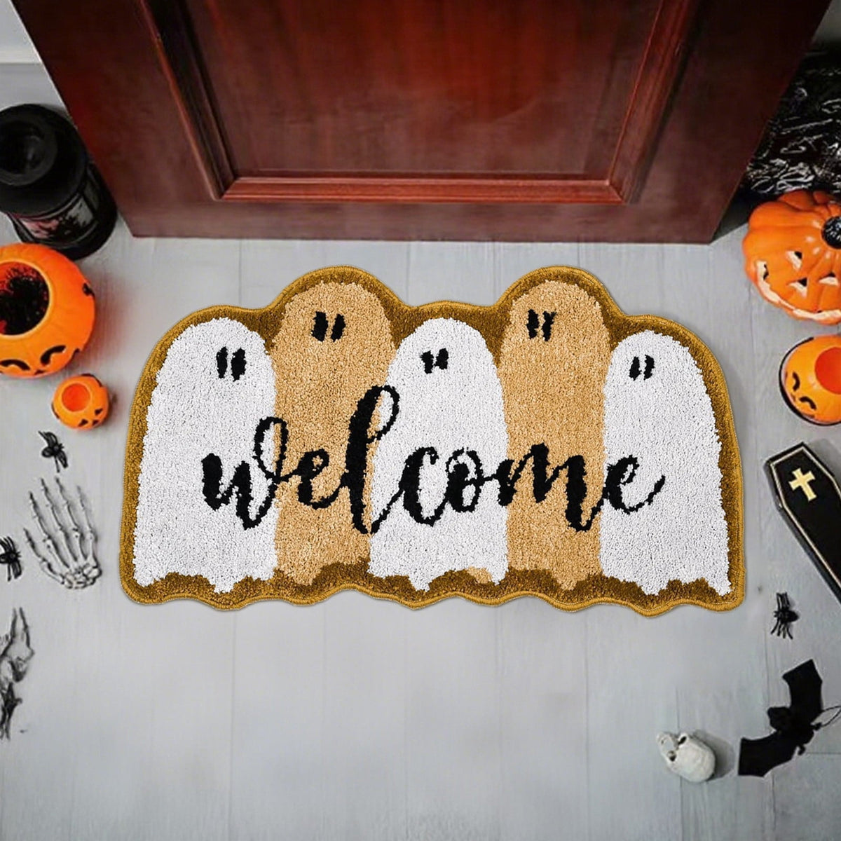Halloween Bathroom Decor Fall Bathroom Decor Halloween Rug Kitchen Decor Bath Mat Fall Bathroom Rugs Halloween Decor Halloween Decorations Room Decor