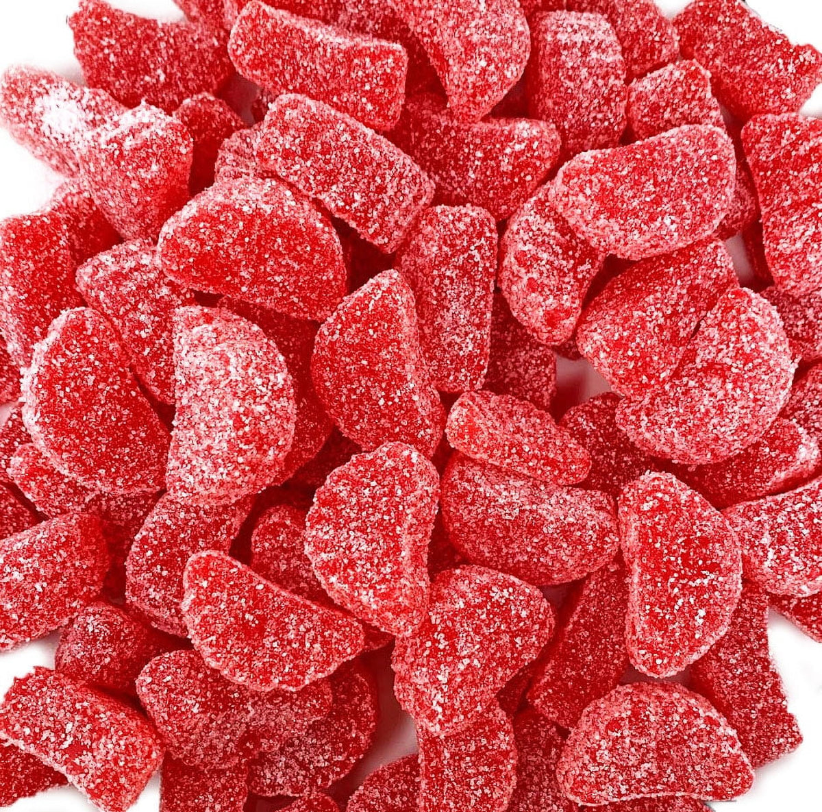 SweetGourmet Jelly Cherry Slices Bulk Candy | 1 Pound