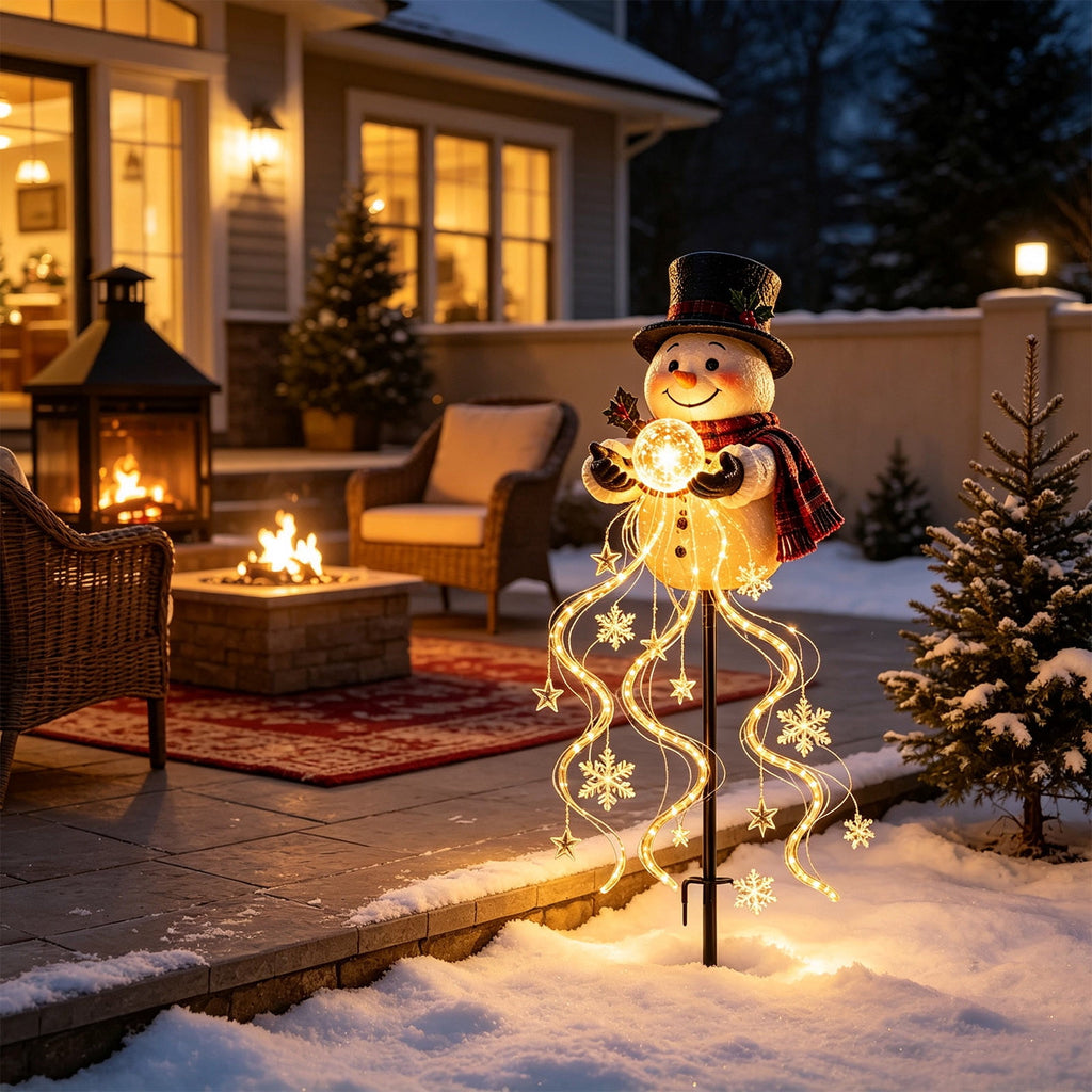 Stijggn Witch Hat Lights Halloween Glowing Lights, Waterproof Hanging Witch Hat Decorations, Warm Light Festival Ornaments for Indoor Outdoor Yard Garden Party Halloween Decor