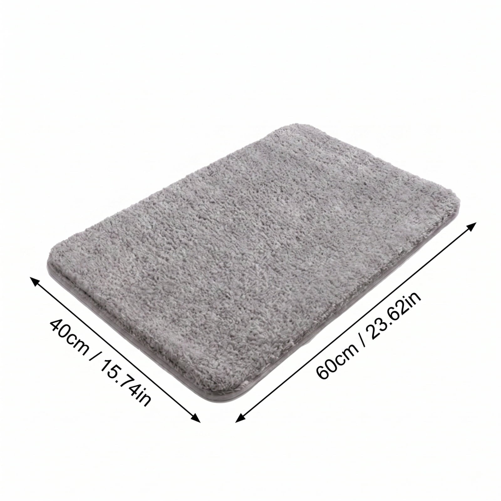 Cute Monstera Bathroom Rugs with Green Leaf Plant, Soft, Fluffy, Plush, Absorbent, Quick Dry, Non Slip, Machine Washable for Shower Floor, Bathroom, Bedroom,Home Decor and Accessories 24x16 Inches