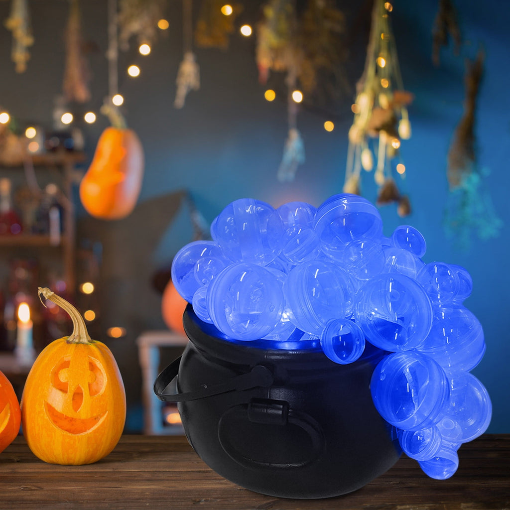 Muecwrye Halloween Decorations Outdoor, Halloween Clearance! Halloween Witches Cauldron with Lights, DIY Bubbling Cauldron Set Decor for Home Porch Outside, Halloween Party Supplies( Without Tripod)