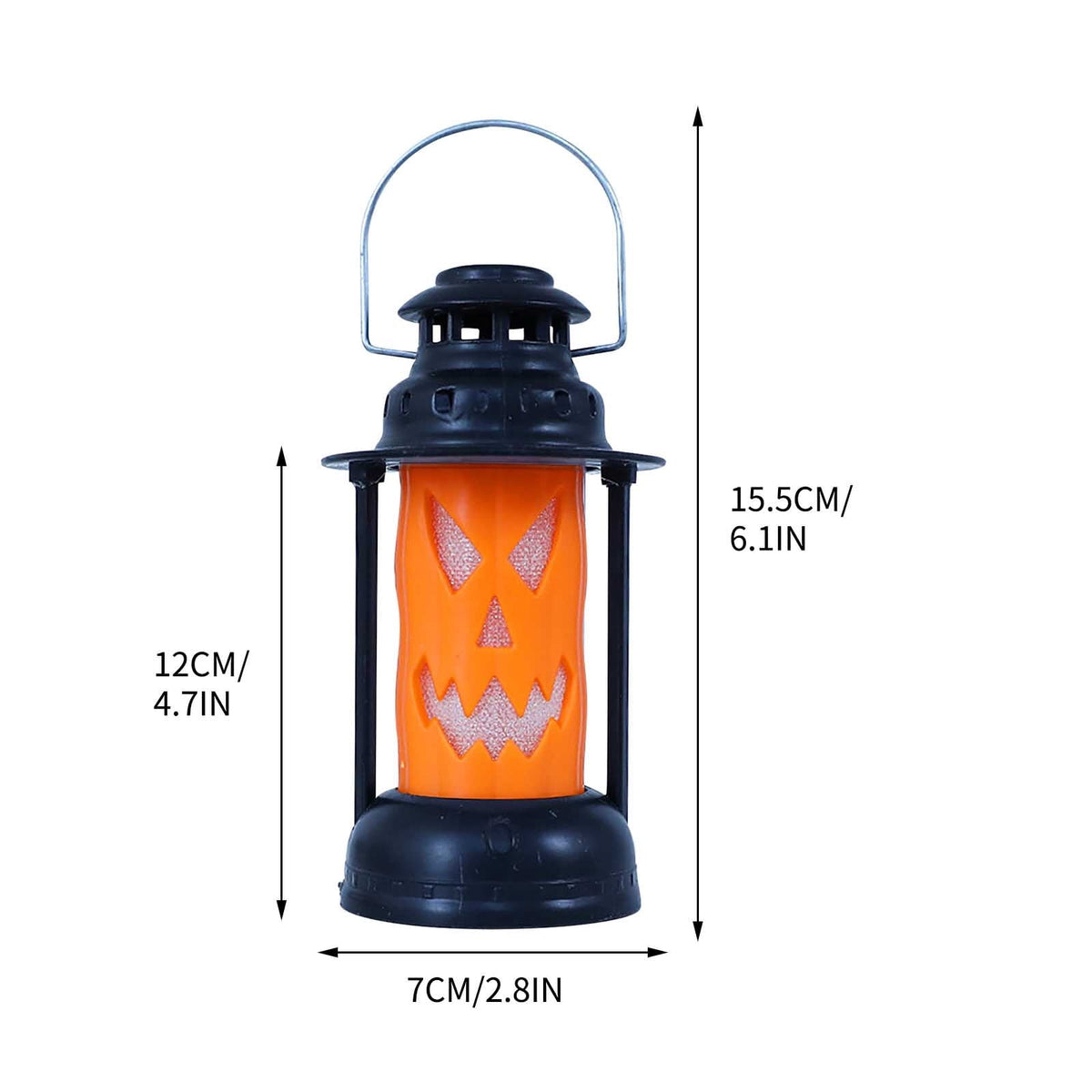 YZEGDCH Halloween Decorations Costume Skull Kerosene Lamp Home Savings Landscape Decor for Table Patio Garden Yard Pathway Porch