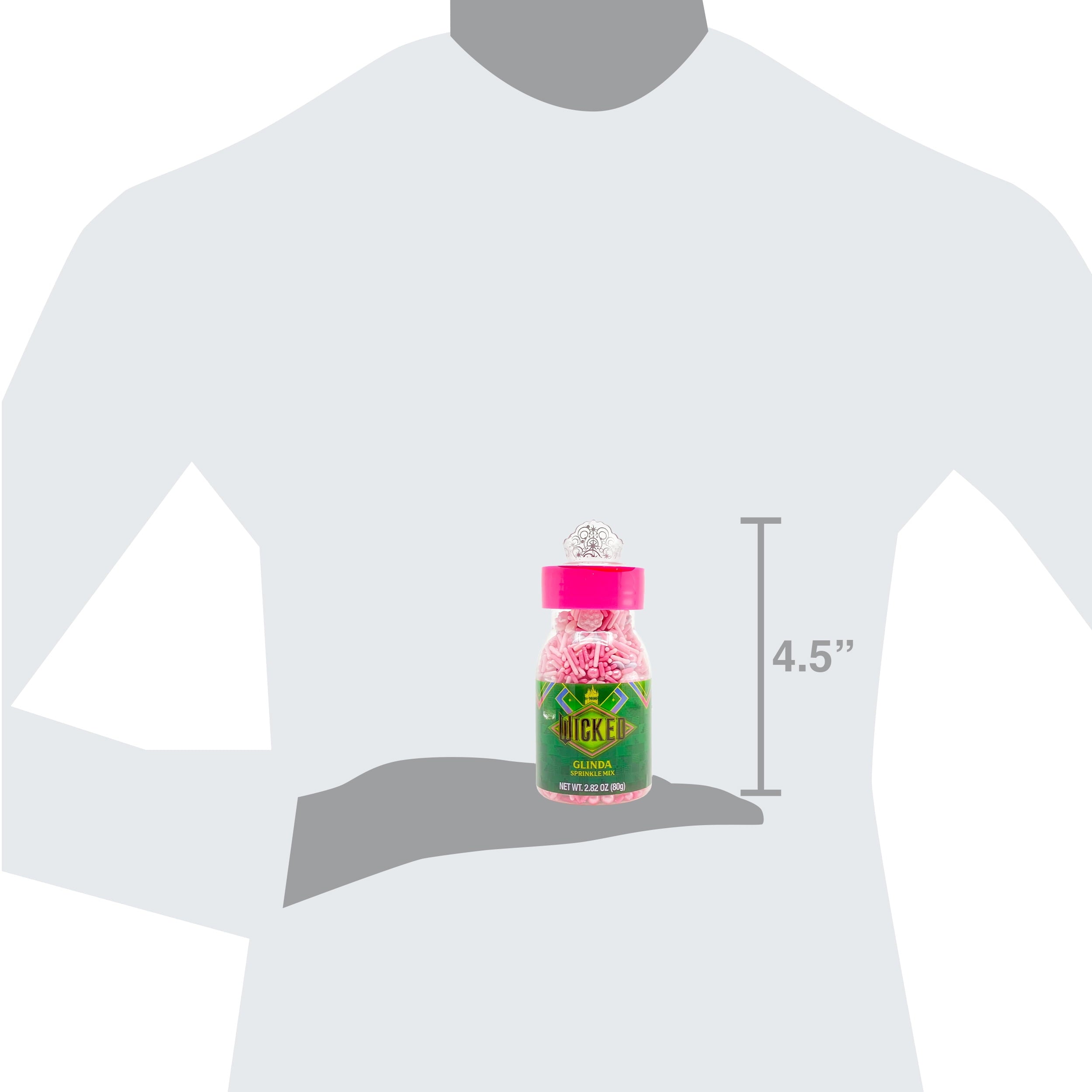 Wicked Glinda Pink Baking Sprinkles, 2.82oz