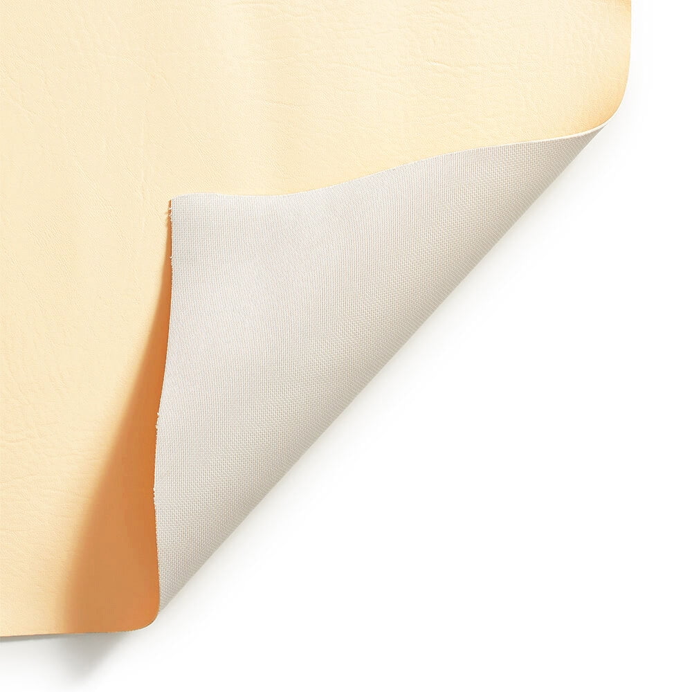 Ottertex 54" Vinyl 100% Polyester Faux Leather Craft Fabric By the Yard, Black