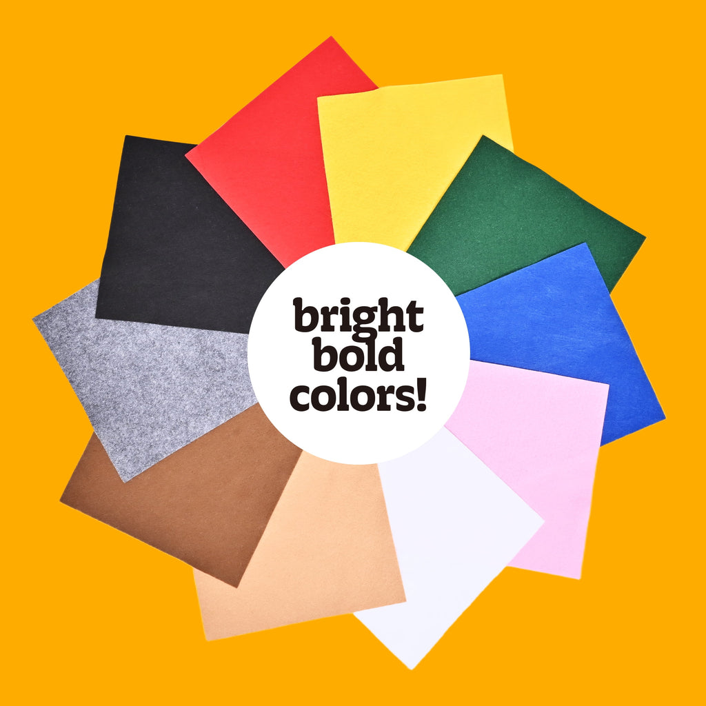 Hello Hobby Felt Sheet, Gray, 9 x 12 Inches