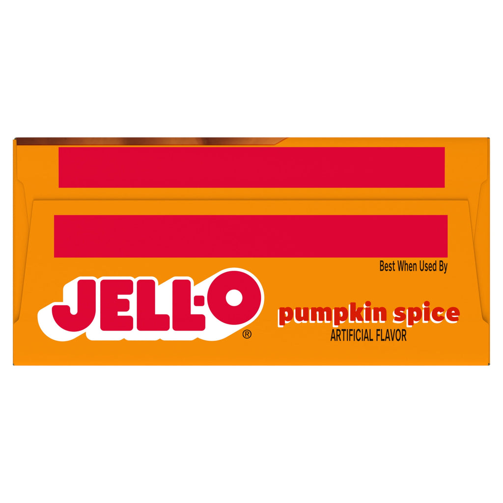 Jell-O Pumpkin Spice Artificially Flavored Instant Pudding & Pie Filling Mix, 3.4 oz Box
