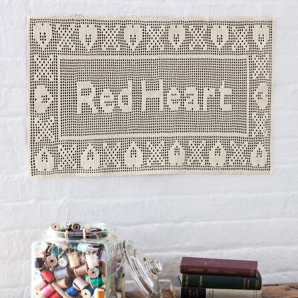 Red Heart® Classic White Cotton Yarn, 1000 Yds Size 10