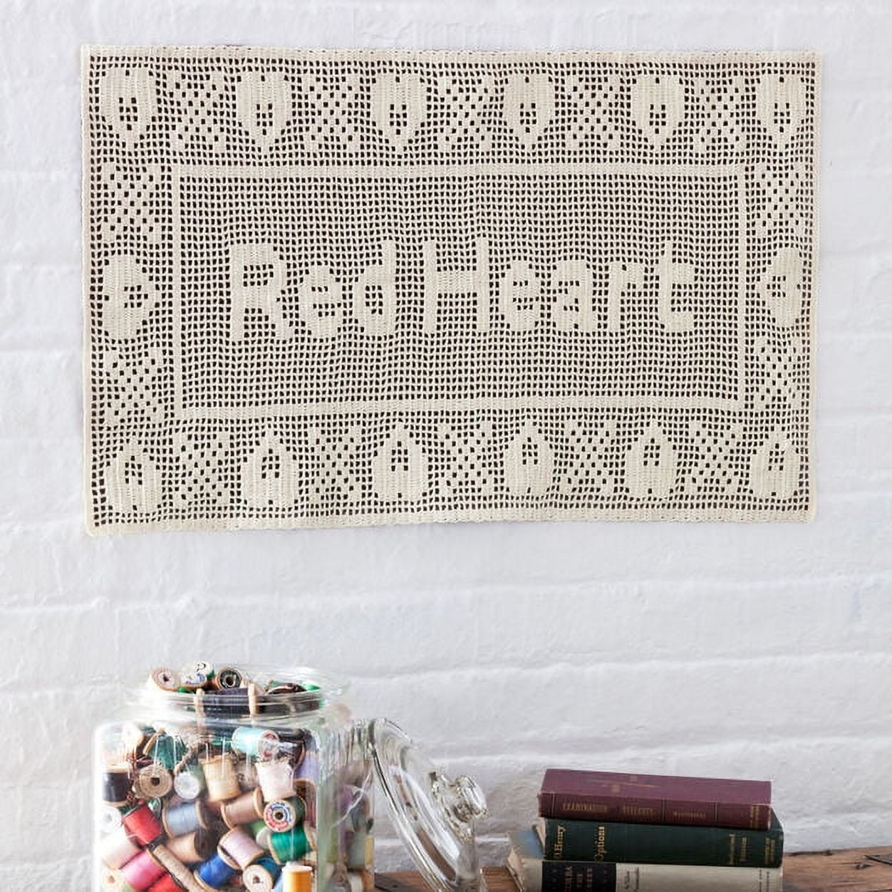 Red Heart® Classic White Cotton Yarn, 1000 Yds Size 10