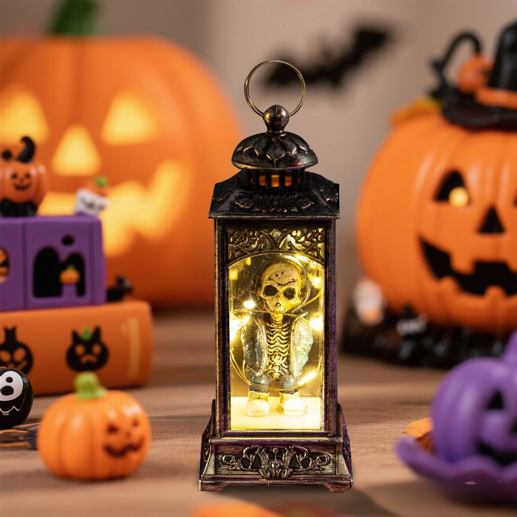 Halloween LED Skeleton Battery Operated Flameless Candle Light For Party Bar & Room Decorations